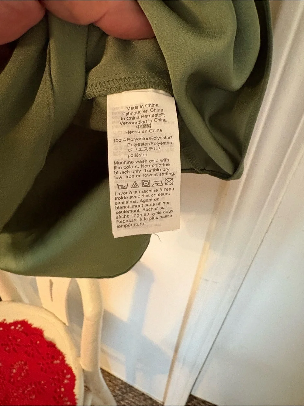 J. Crew Green Sleeveless Ruffle-Front Camisole